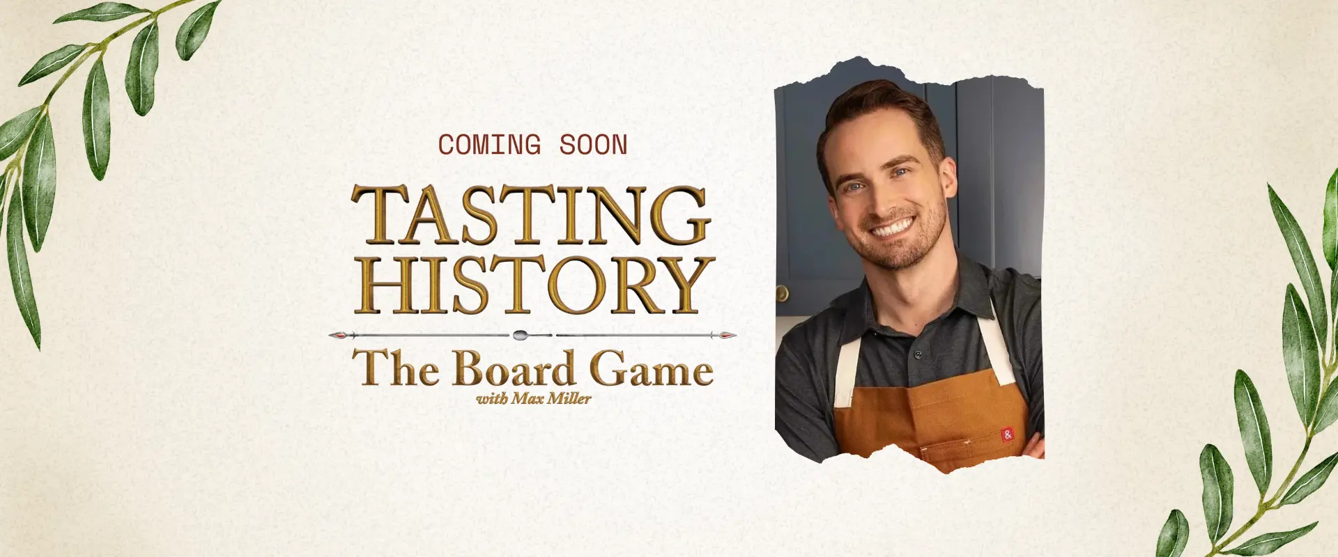 Tasting History: The Board Game key art